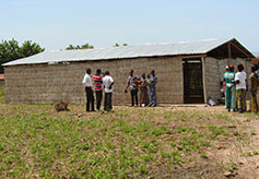 The original Gningbanda church building is complete