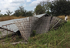 aIn November of 2019 a storm caused the building to collapse