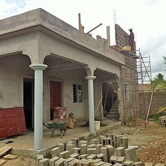 Pastor Moussa's House Under Construction