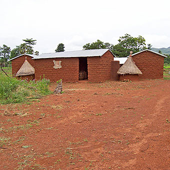 Mud Brick Construction is Completed