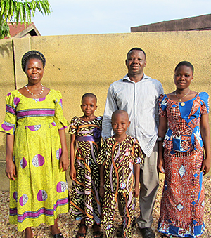 Pastor Phillipe and Family