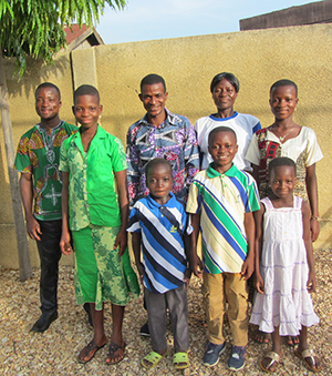 Pastor Sato and Family