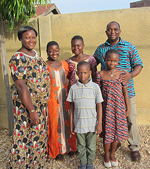 Pastor Moussa and Family