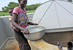 The clean water has improved the  health of the villagers