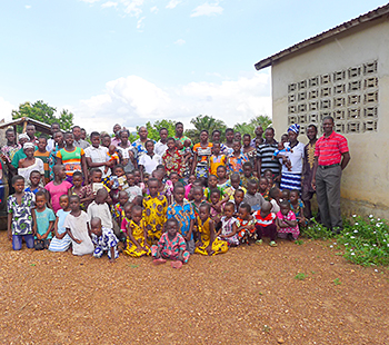 The congregation has outgrown the rented building